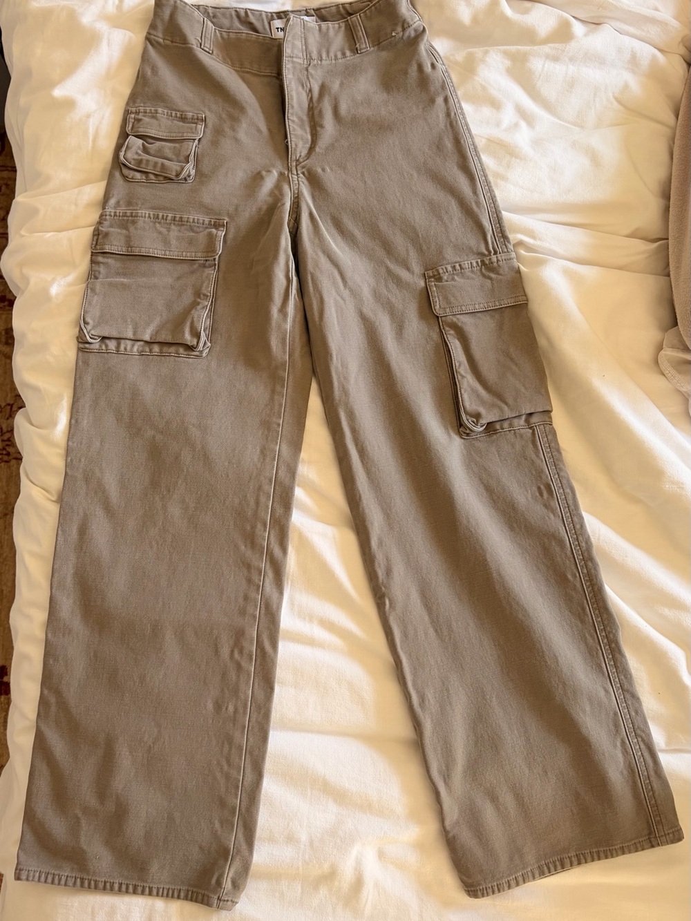 ARITZIA TNA Women’s Cargo Pant in light brown